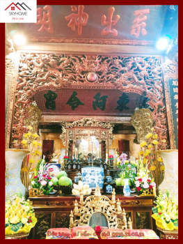 Khám phá cửa võng và hoành phi câu đối phòng thờ thủ công